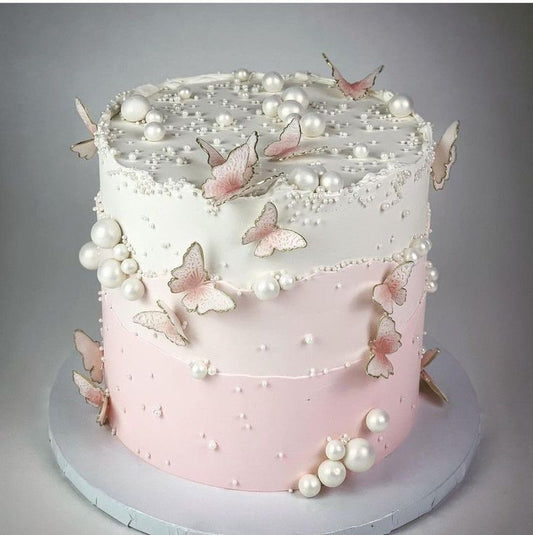 Butterfly theme cake design ( 23 )