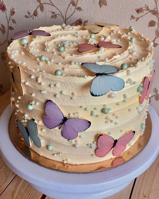 Butterfly theme cake design ( 30 )