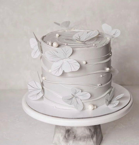Butterfly theme cake design ( 34 )