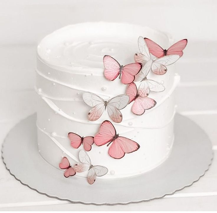 Butterfly theme cake design ( 38 )