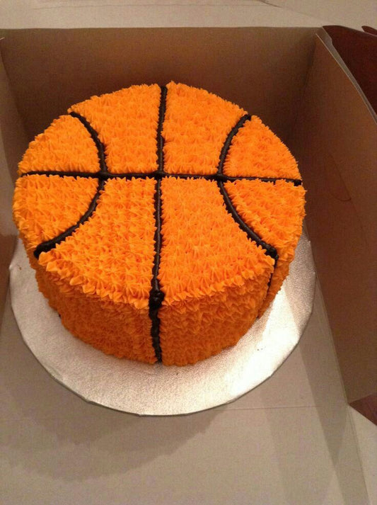 Basketball theme cake design ( 1 )