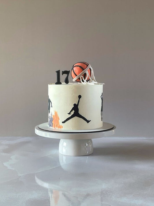 Basketball theme cake design ( 9 )
