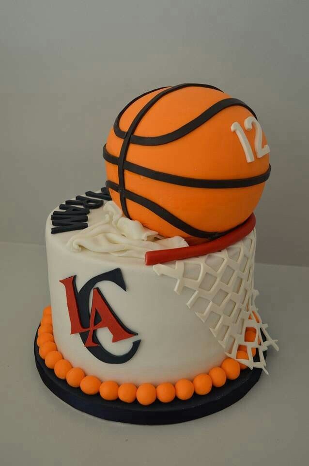 Basketball theme cake design ( 21 )