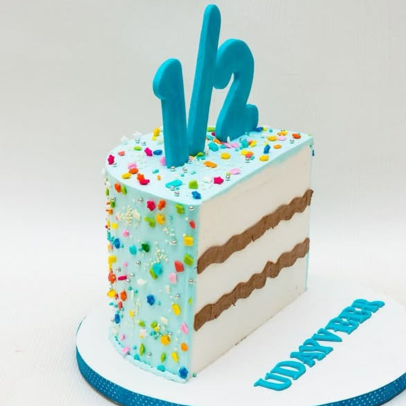 6 Months Birthday Cake (49)