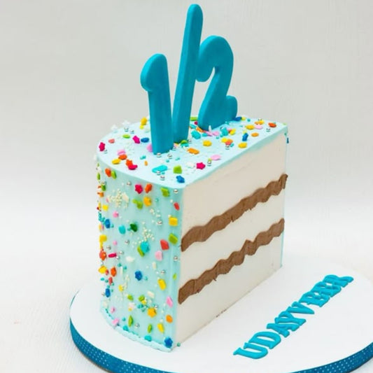 6 Months Birthday Cake (49)
