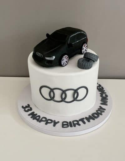 Audi car theme cake design ( 43 )