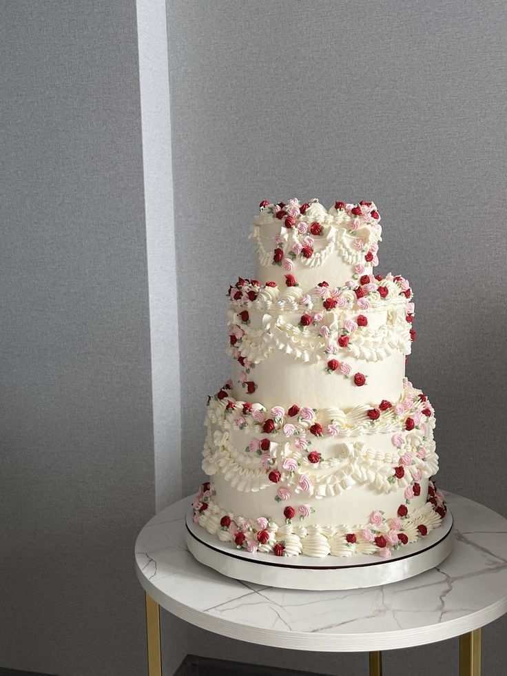 25th Anniversary Cake Design 41