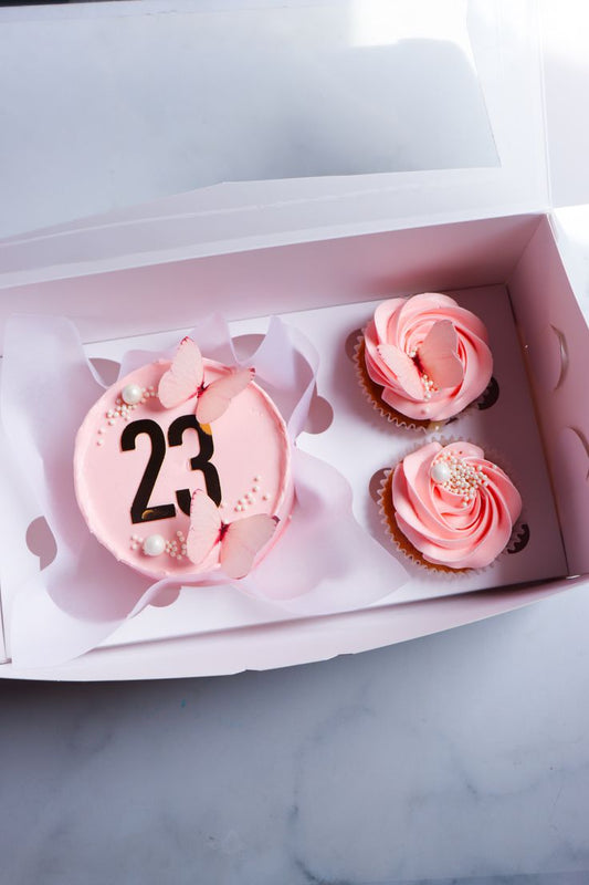Bento cake combo with age