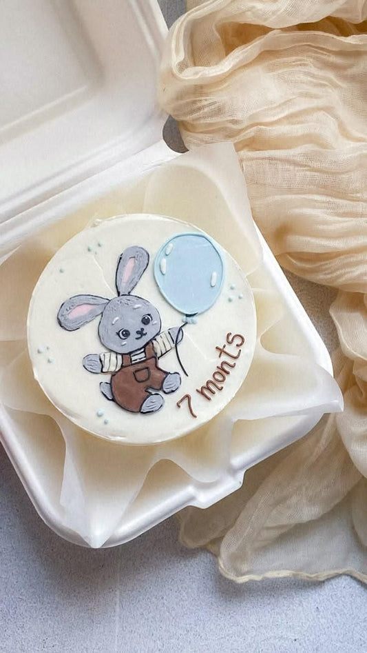 7 months bento cake for baby birthday