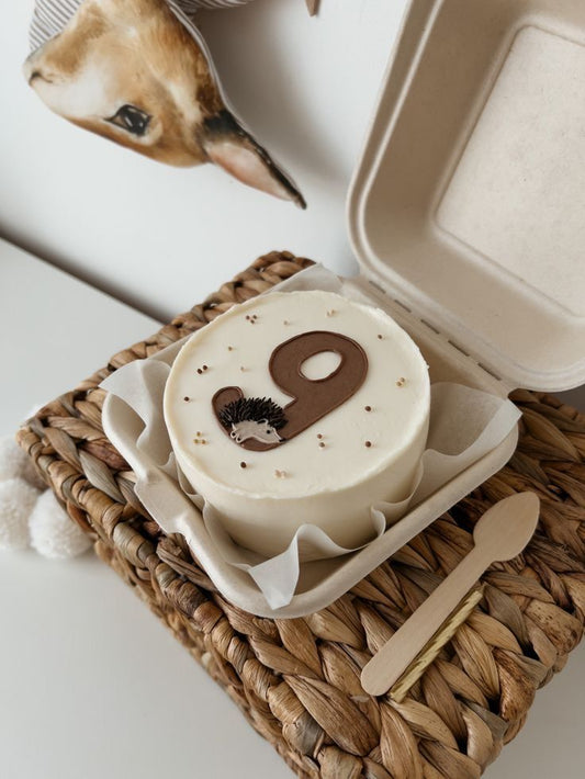 Bento cake for 9 months birthday