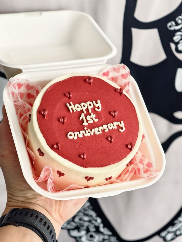 One Year of Love Bento Cake