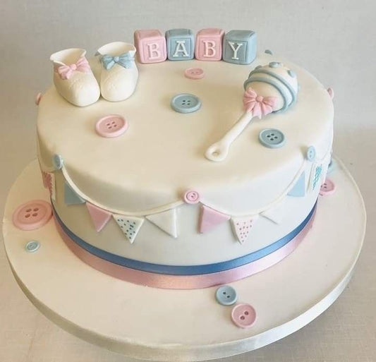 Baby shower cake design ( 35 )