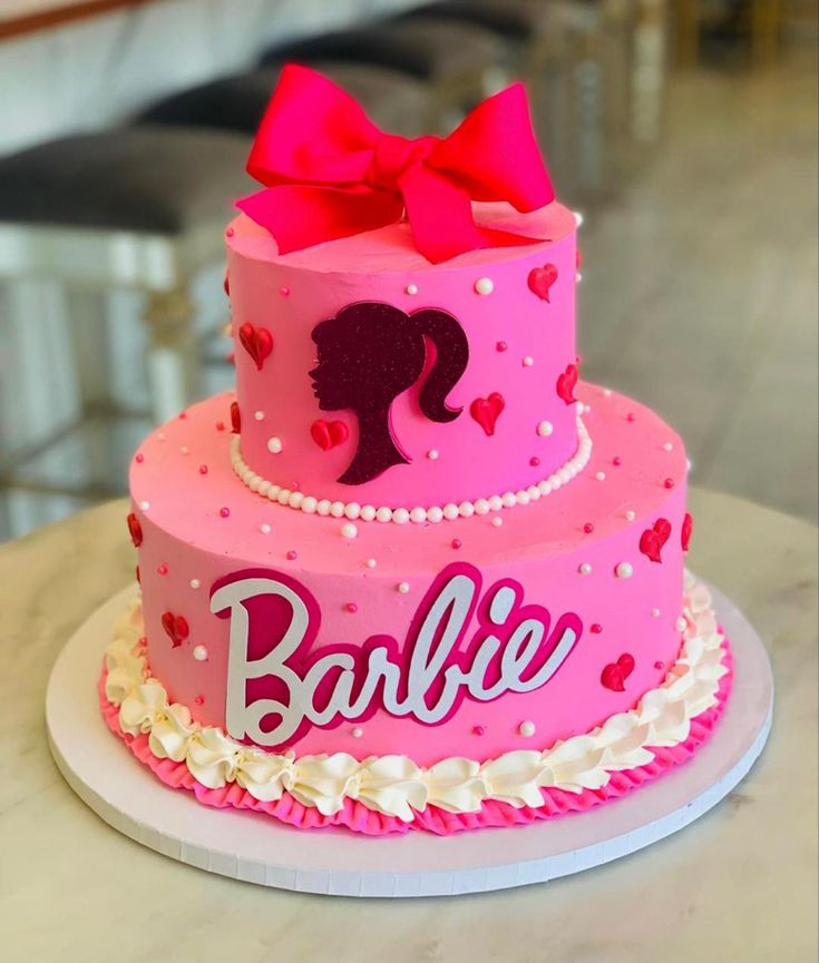 1st birthday cake for baby girl ( 21 )