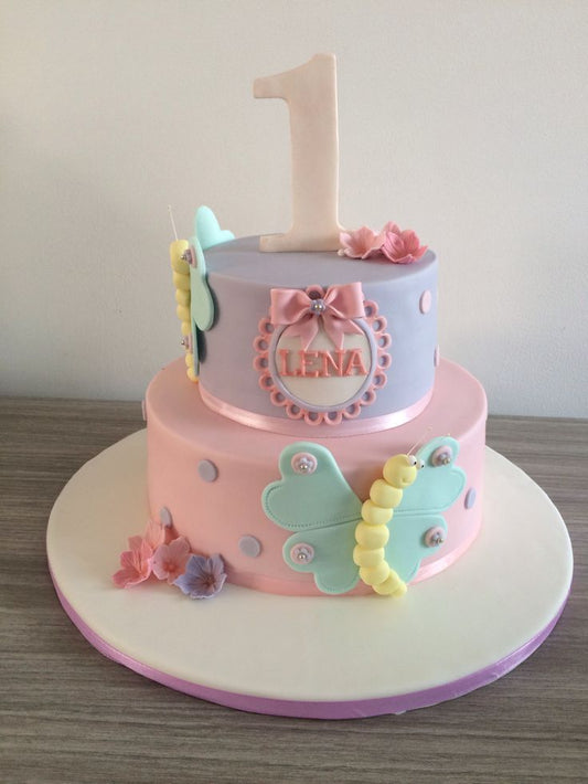 1st birthday cake for baby girl ( 18 )