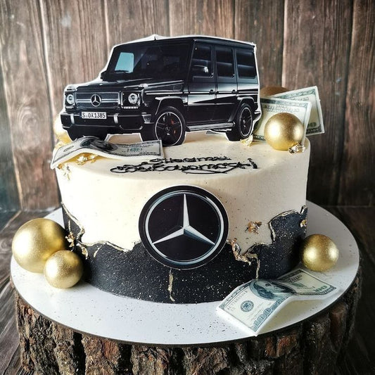G WAGON theme cake