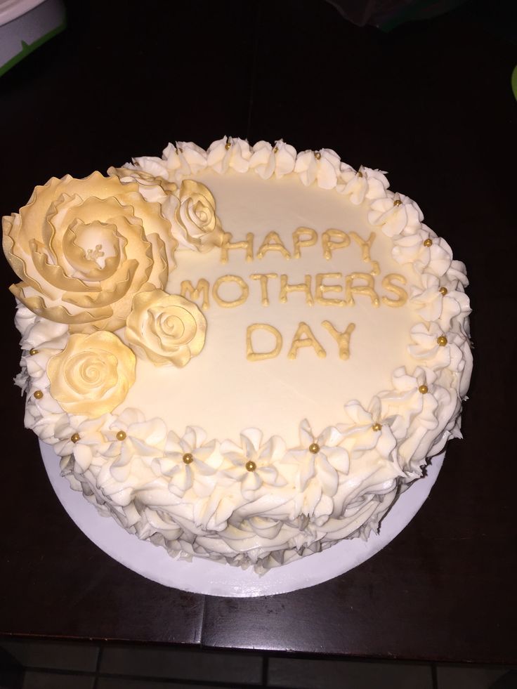 Cake for mother design ( 38 )