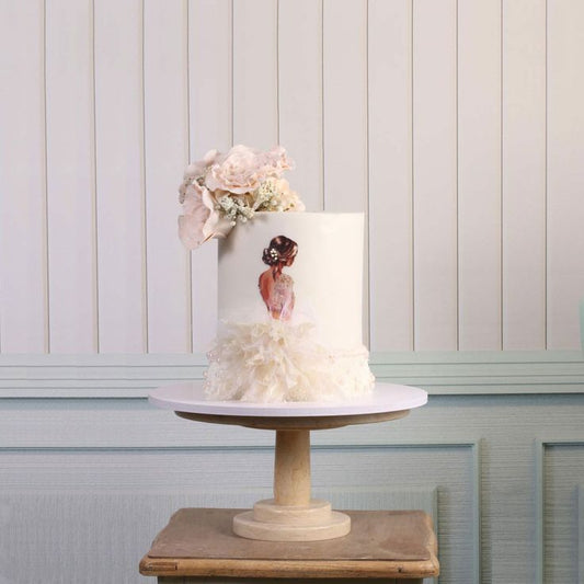 Bride to be cake design ( 29 )