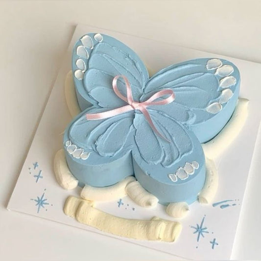 Butterfly theme cake design ( 17 )