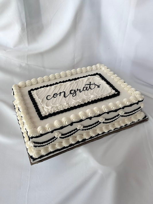 Congratulation Theme Cake Design 5